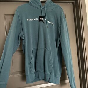 The North Face Blue Pullover
